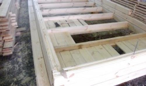 Готовый комплект бани из бруса. Бани - комплект для сборки