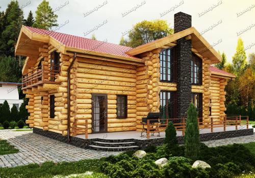 Бани из дикого сруба. Дикий сруб