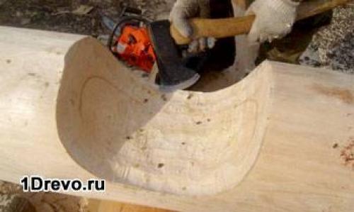 Рубка сруба в нижнюю чашу. Суть и разновидности Что собой представляет пресловутая рубка? Это полукруглая выемка бревна на поверхности.