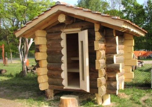 Самая простая баня своими руками. Примеры дачных бань