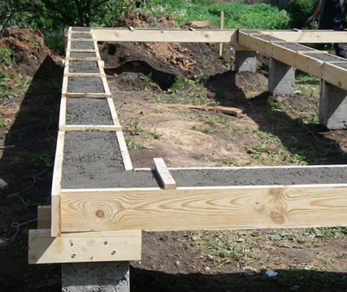 Через сколько можно ставить сруб на фундамент. Какие нормы существуют при строительстве фундамента под деревянный сруб