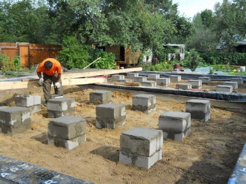 Ленточный фундамент под сруб своими руками. 08