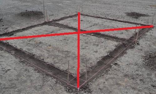 Фундамент под баню из бревна. Ленточный фундамент для бани