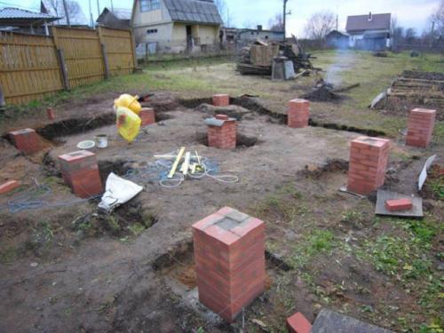 Ленточный фундамент под сруб своими руками. 07