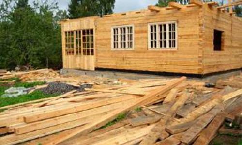 Расчет бруса на дом 10х10. Из чего выгоднее строить дом