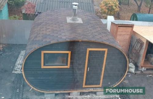 Готовые бани бочки. Что представляет собой баня бочка