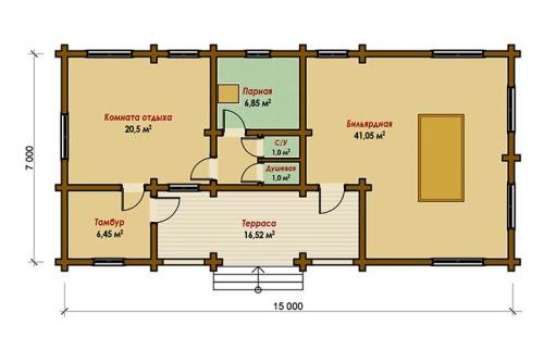 Маленькая баня размеры. Как рассчитать размер бани в зависимости от количества человек