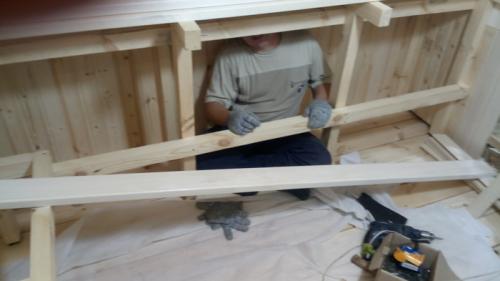 Из чего построить баню дешево. Отличная бюджетная баня 6*4 всего за месяц своими руками.