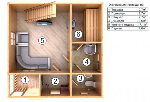 11 рекомендаций по созданию плана бани 4 н.  Проекты 17 11 рекомендаций по созданию плана бани 4 н.  Проекты 17