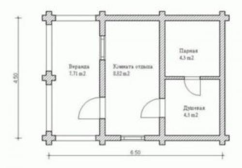 Гостевой дом-баня из кирпича. Кирпичные бани: проекты, фото