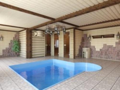 Гостевой дом-баня из кирпича. Кирпичные бани: проекты, фото