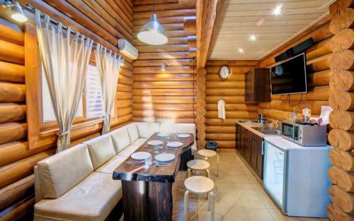 Баня с беседкой под одной крышей. Типы бань с беседками