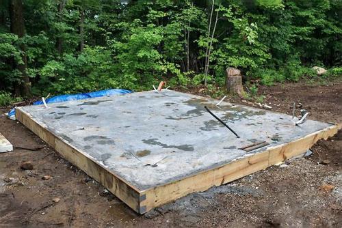 Фундамент под баню 6 н.  Фундамент под баню 4х6