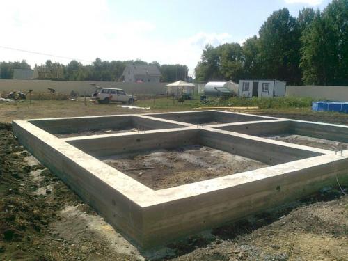 Ленточный фундамент под баню. Ленточный фундамент и его особенности. Как сделать ленточный фундамент для бани? Пошаговая инструкция