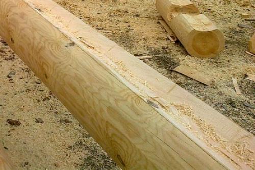 Виды срубов. ПРОДОЛЬНЫЕ ПАЗЫ