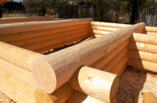 Рубка в лапу или чашу. Типы рубки сруба