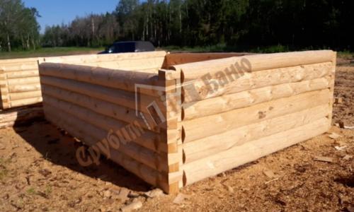 Русская рубка сруба из бревна в чашу. Разновидности 15