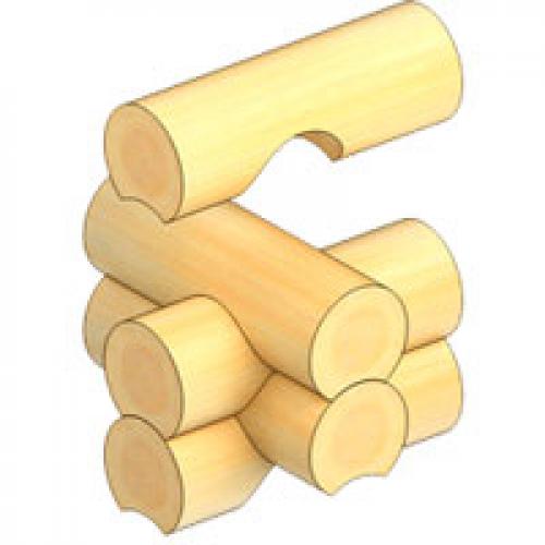 Русская рубка сруба из бревна в чашу. Разновидности