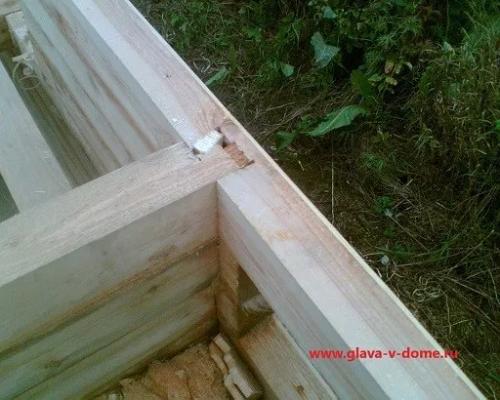 Как срубить сруб из бруса. В каком порядке монтировать сруб бани