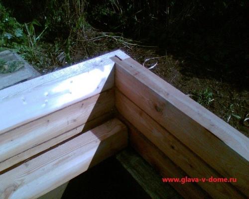 Как срубить сруб из бруса. В каком порядке монтировать сруб бани