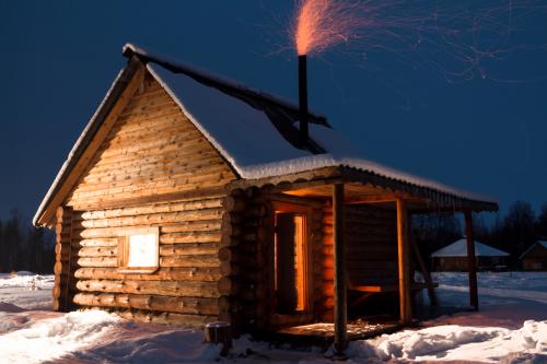 Какая баня лучше из бруса или из бревна. Баня из бруса или бревна