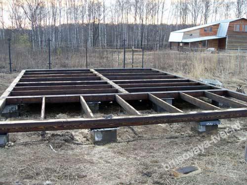 Как выровнять первый венец бруса. Укладка первого венца из бруса —-секреты и хитрости