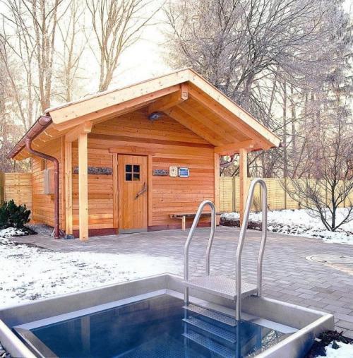 Современные проекты бань из клееного бруса. Проекты бань из клееного бруса