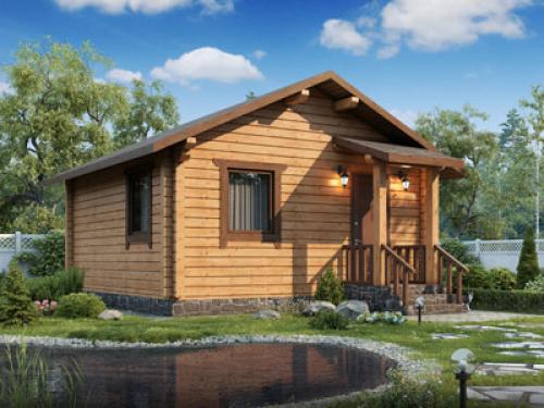 Строительство бани из клееного бруса. Плюсы и минусы