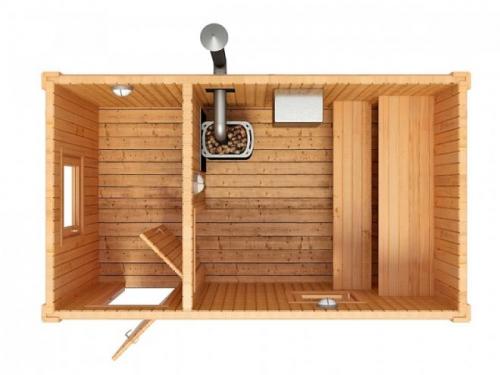 Небольшая и недорогая баня 4х3. 07 Небольшая и недорогая баня 4х3. 07