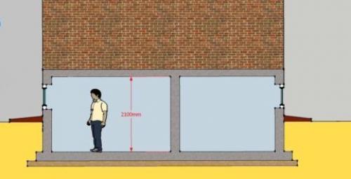 Баня своими руками на цокольном этаже. Баня в подвале с дровяной печью: пошаговая инструкция 08