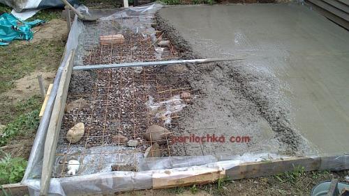 Глубина фундамента под баню из блоков. Как выбрать фундамент для бани из пеноблоков