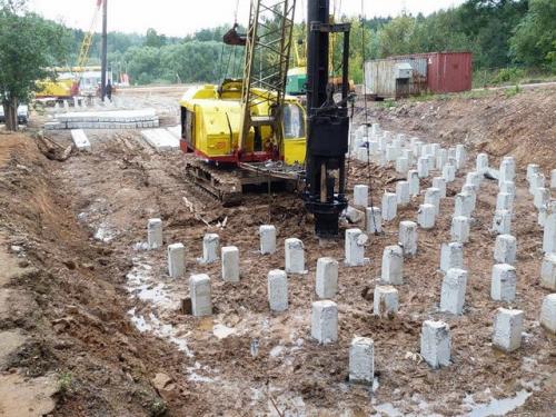 Фундамент для дома. Свайный фундамент