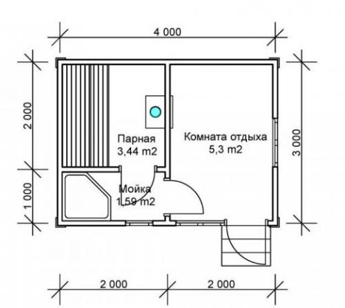 Каркасная баня 3 на 4 своими руками. Каркасная баня 3х4 своими руками: Проекты с Фото