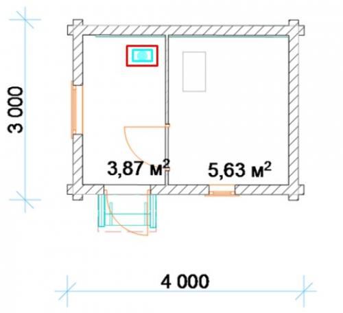 Проект бани 3 н.  Баня 3х4 на даче: Проекты с Фото