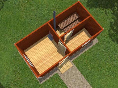 Баня своими руками чертежи. Миниатюрные каркасные баньки — оптимальный выбор