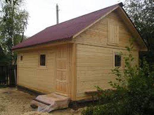 Баня из бруса 3х3. (+36 фото) Баня 3 на 3 планировка внутри фото 30