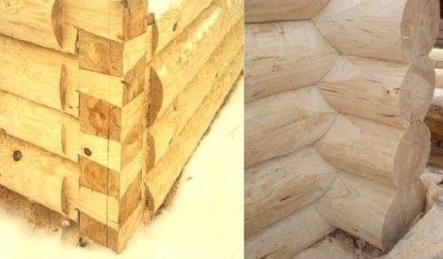 Самый простой способ срубить сруб. УГЛОВЫЕ СОЕДИНЕНИЯ