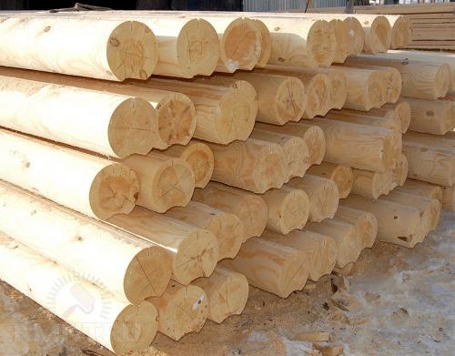 Баня из оцилиндрованного бревна своими руками. Усадка бани из оцилиндровки — это важно 02