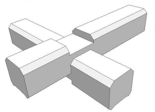 Строительство бани из профилированного бруса 4х4 м. Виды профилированного бруса и типы соединений