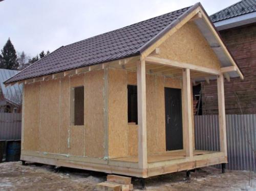 Баня из бруса 50х50. Баня из досок и утеплителя своими руками