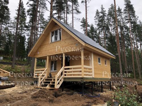 Баня из профилированного бруса под усадку. Предотвращение негативных последствий усадки бани из бруса 01 Баня из профилированного бруса под усадку. Предотвращение негативных последствий усадки бани из бруса 01