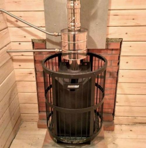Печь для бани с нагревом воды. Разновидности печей для бани с теплообменником