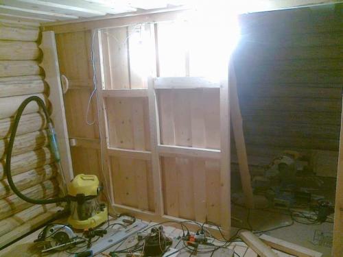 Как отделить парилку от мойки. Перегородка в бане — ТОП-5 вариантов из чего сделать, как собрать и установить своими руками для разделения пространства возле печки