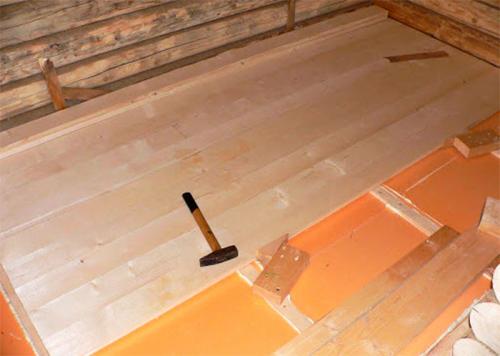 Самый простой пол в бане. Как самому настелить пол в бане: нюансы выбора, укладки, утепления