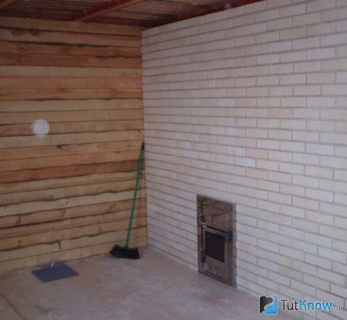 Стена между парной и мойкой. Возведение каркасной перегородки 10 Стена между парной и мойкой. Возведение каркасной перегородки 10