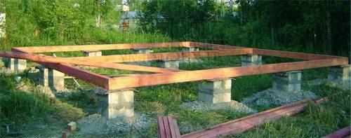 Сколько кубов бруса надо на дом 6*4. Нужен ли брус для фундамента