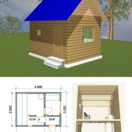 Нужна ли помывочная в бане. Нужно ли объединять парную и помывочную в бане 02