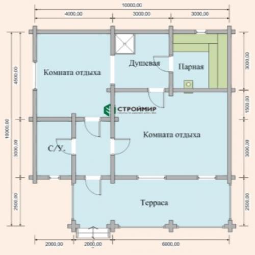 Баня с отдельной мойкой и парилкой и. Особенности бани 3 на 3 13 Баня с отдельной мойкой и парилкой и. Особенности бани 3 на 3 13