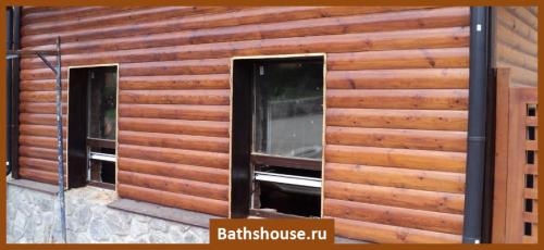 Чем обшить баню из блоков снаружи. Внешняя отделка для бань и саун