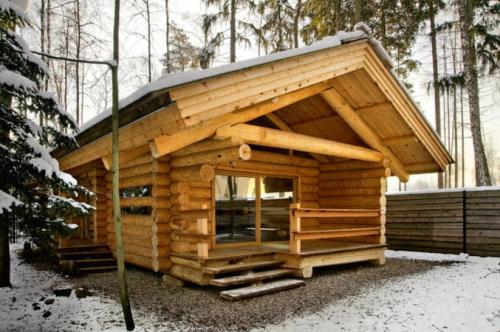 Бюджетная баня из бруса своими руками. Недорогие технологии строительства бань